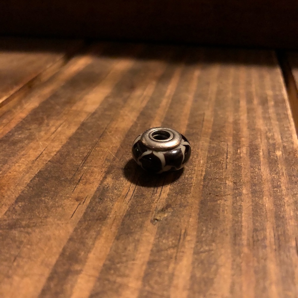 Pandora glass charm